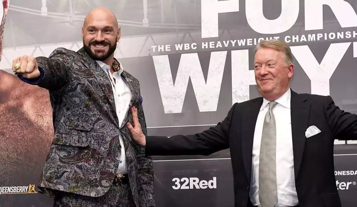Тайсон Фьюридің промоутері өзбек жұлдыздарымен келісімшартқа отырды