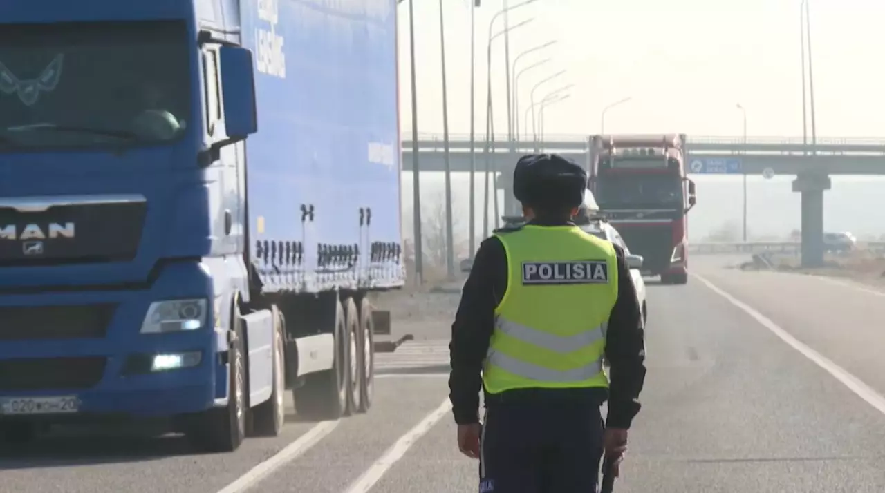 Контроль аварийно-опасных участков усилили полицейские Жамбылской области