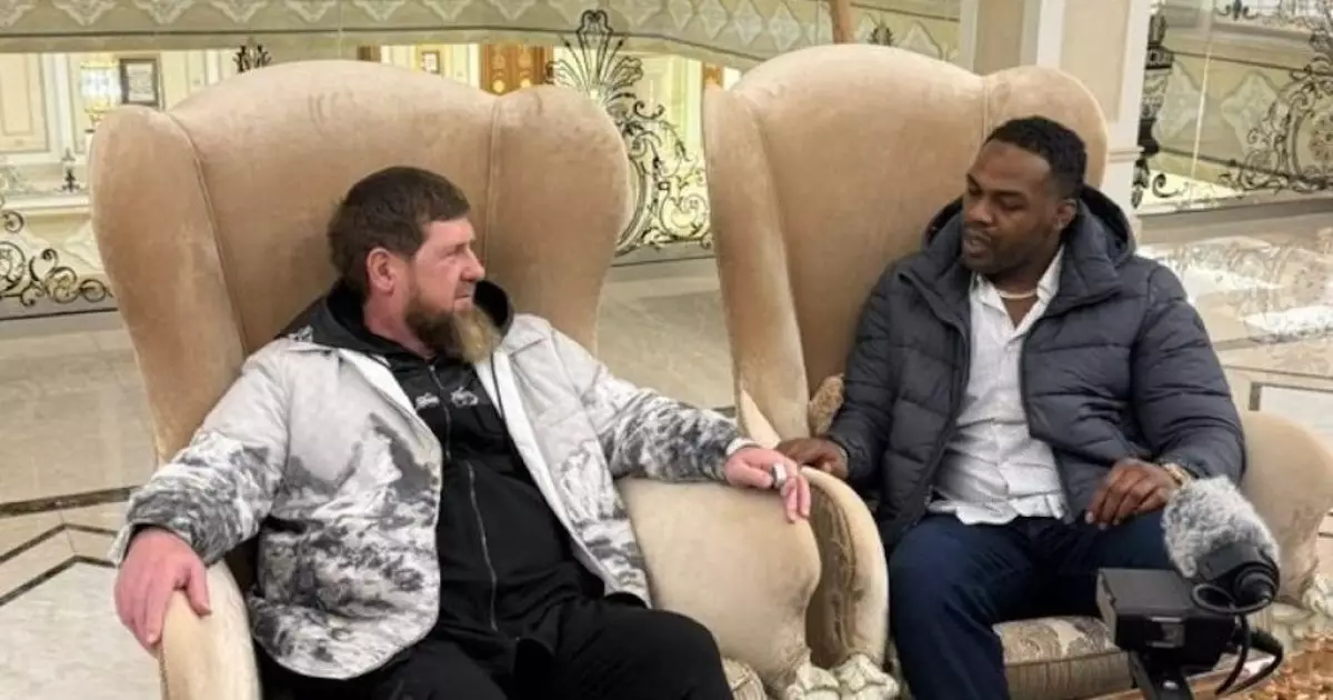 Рамзан Кадыров оценил визит Джона Джонса в Чечню