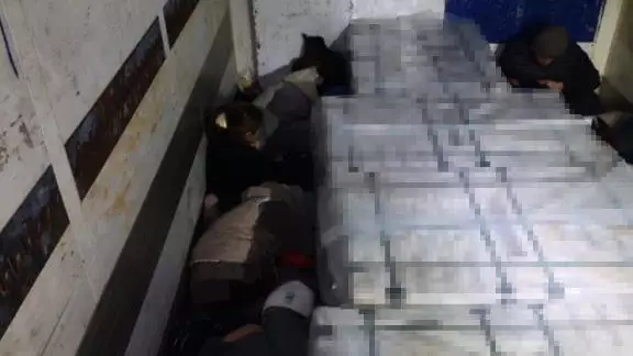 10 шетел азаматы шекараны құрылыс материалдарының арасында өтпек болған