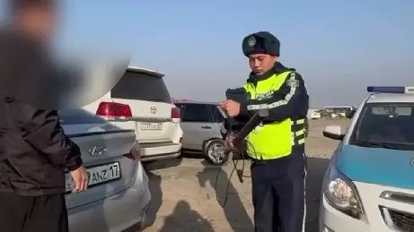 Той кортежіне айыппұл салынып, заңсыз “стробоскоп” тәркіленді