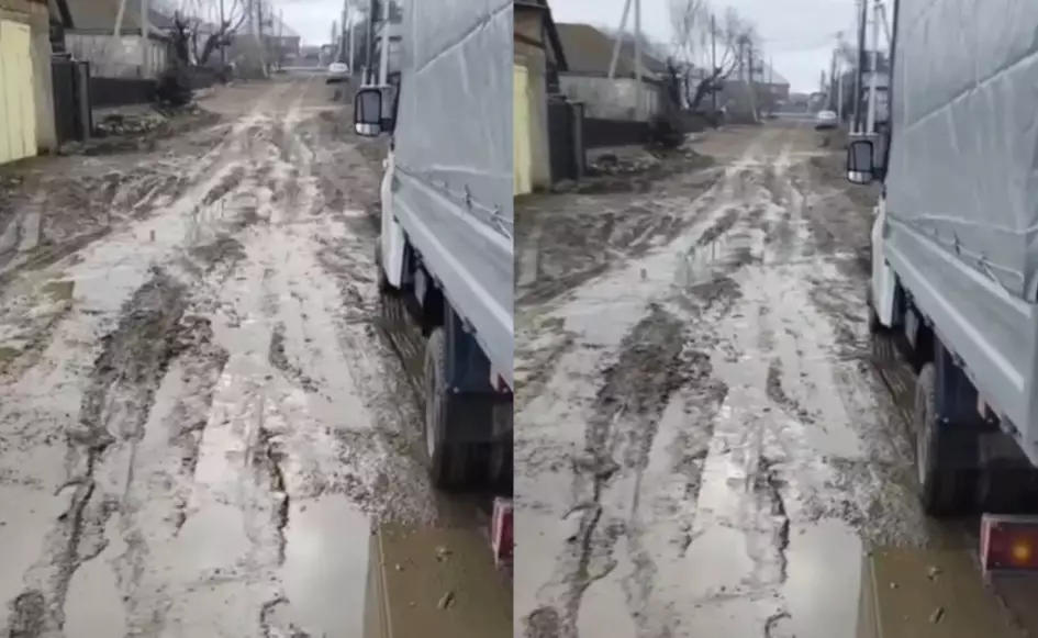 Көкшетау көшесі батпаққа айналды: тұрғындар сапасыз жұмыстардан кейін шұғыл шара талап етеді