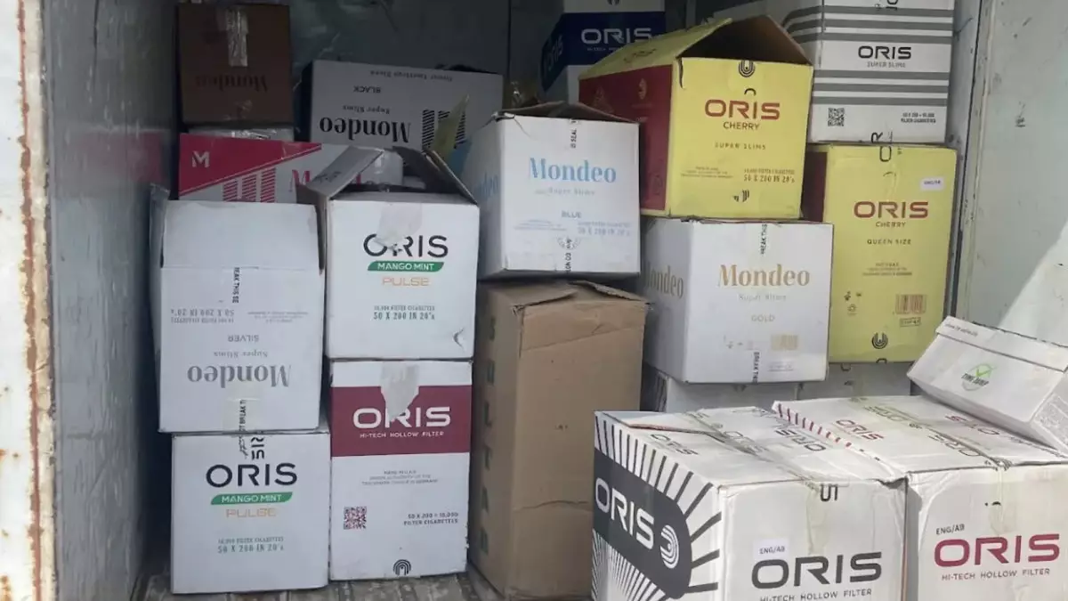 Алматыда 180 мың литр алкоголь және 1 млн қорап темекі тәркіленді