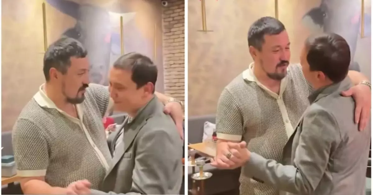  Құшақтасып вальс билеген Олжас Абай мен Қайрат Әділгерей сынға қалды 