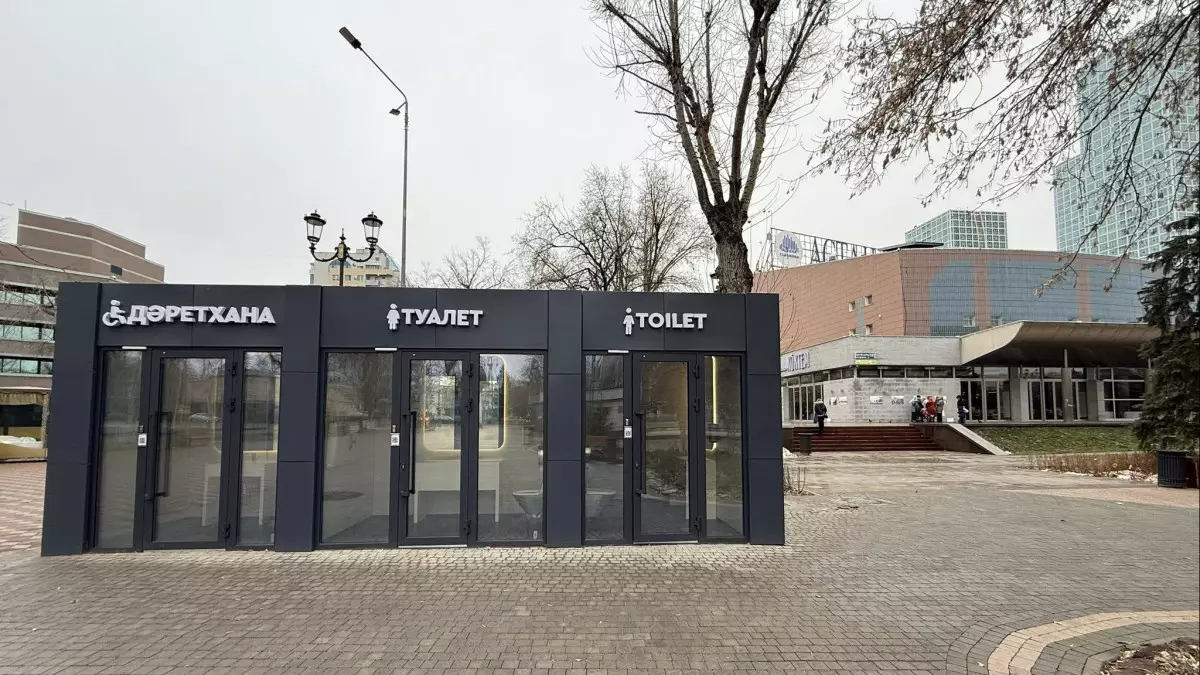 Астанада "біртүрлі" дәретхана пайда болды