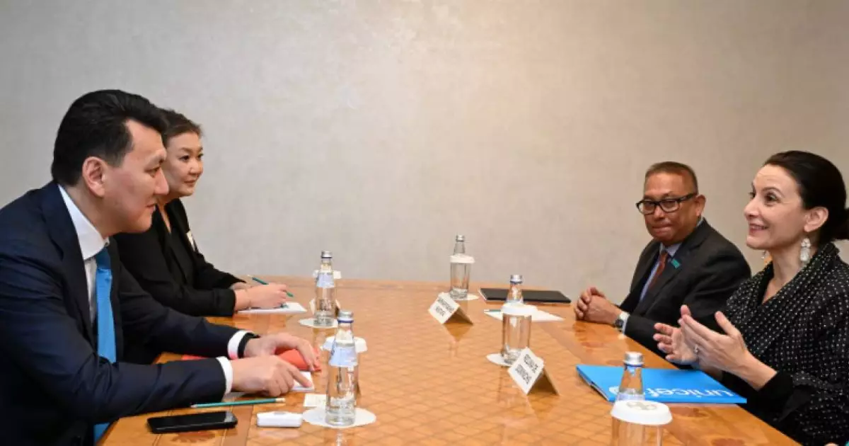  ЮНИСЕФ өңірлік директоры Қасым-Жомарт Тоқаевтың балалар құқығын қорғау саласындағы реформаларының оң нәтижелерін атап өтті 