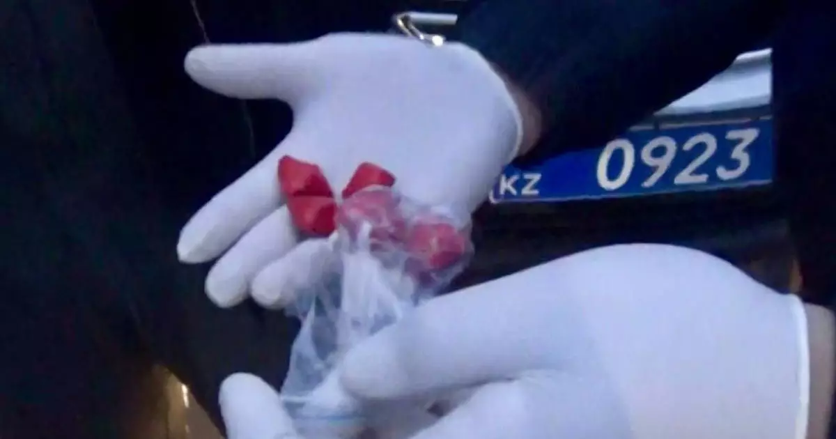  Павлодарда магнит арқылы есірткі жасырып жүрген күдікті ұсталды 