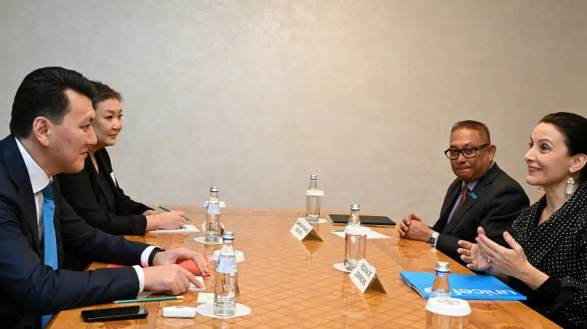 Региональный директор ЮНИСЕФ отметила позитивные результаты реформ Токаева в сфере защиты прав детей