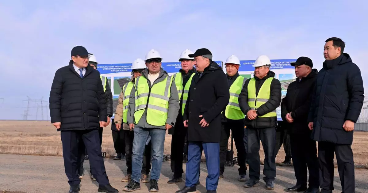   Абай облысында қатты тұрмыстық қалдықтар полигонының құрылысы басталды   