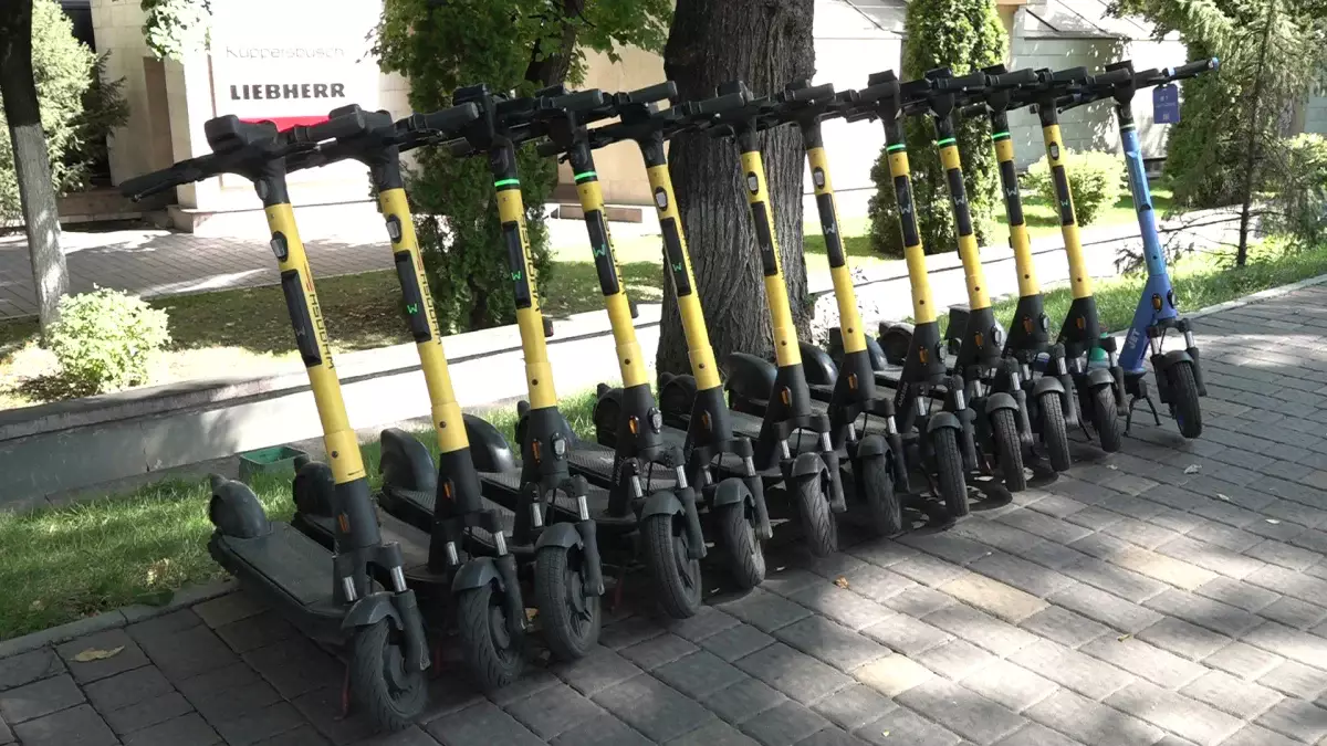 Самокатты жалға беру шарттарына өзгеріс енгізілбек