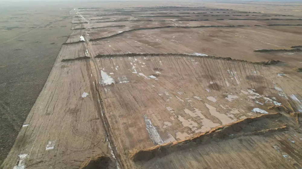 В области Абай начали строительство полигона твердых бытовых отходов