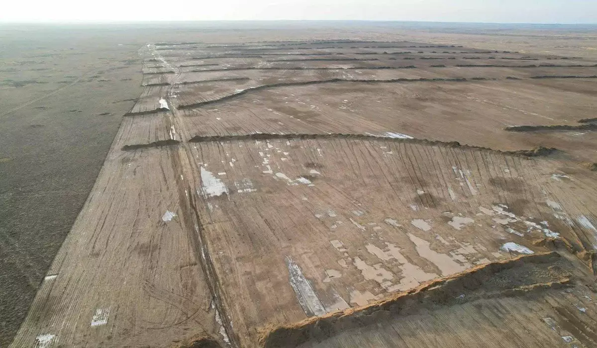 В области Абай начато строительство полигона твердых бытовых отходов