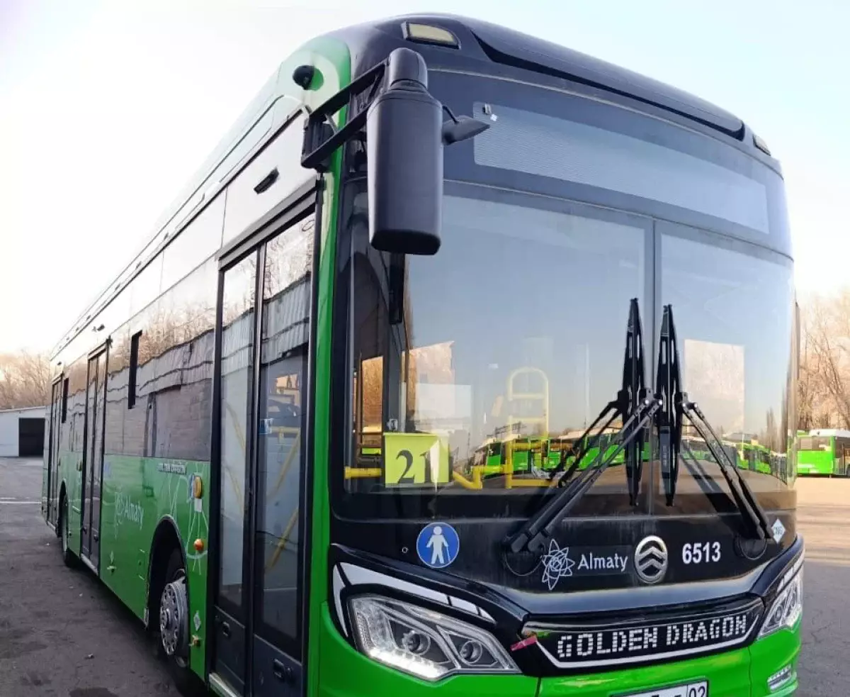 В Алматы запускают новый автобусный маршрут №21