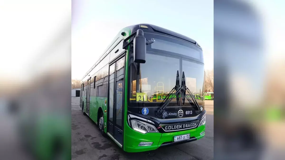 Алматыда жаңа №21 автобус бағыты іске қосылады