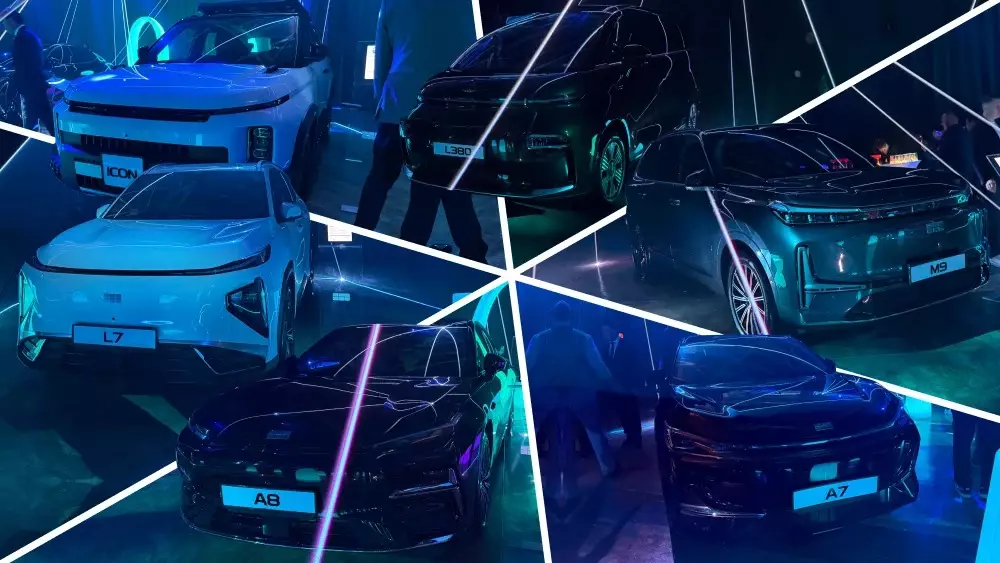 Geely официально вевозит в Казахстан кроссоверы, седаны и минивэн Galaxy.