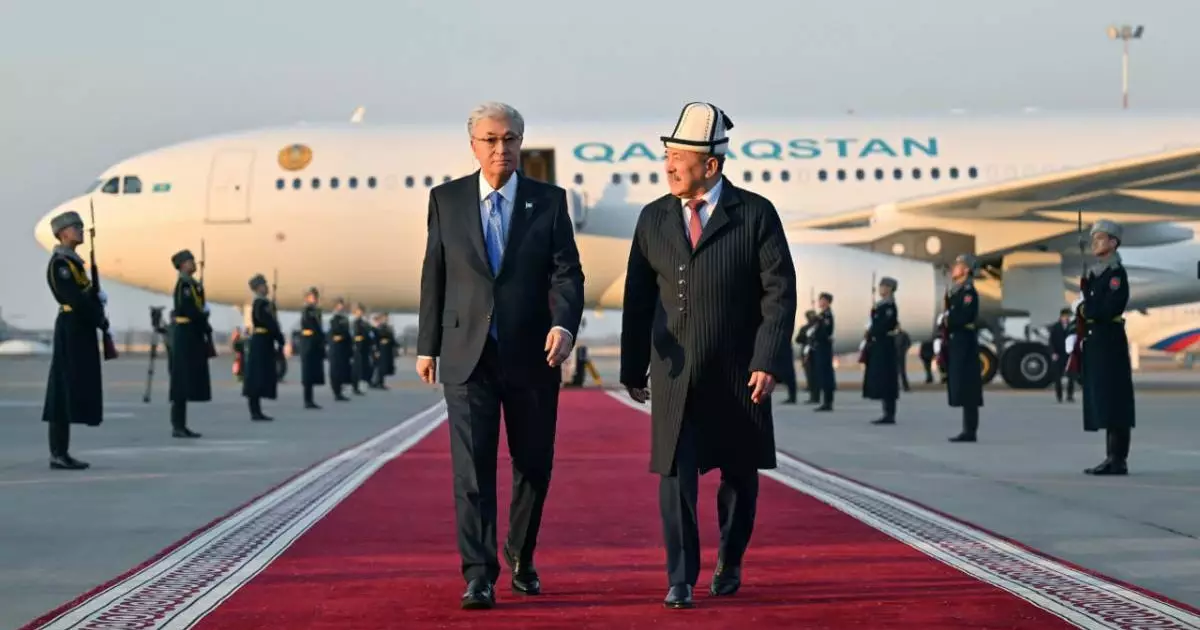  Мемлекет басшысы Бішкек қаласына барды 