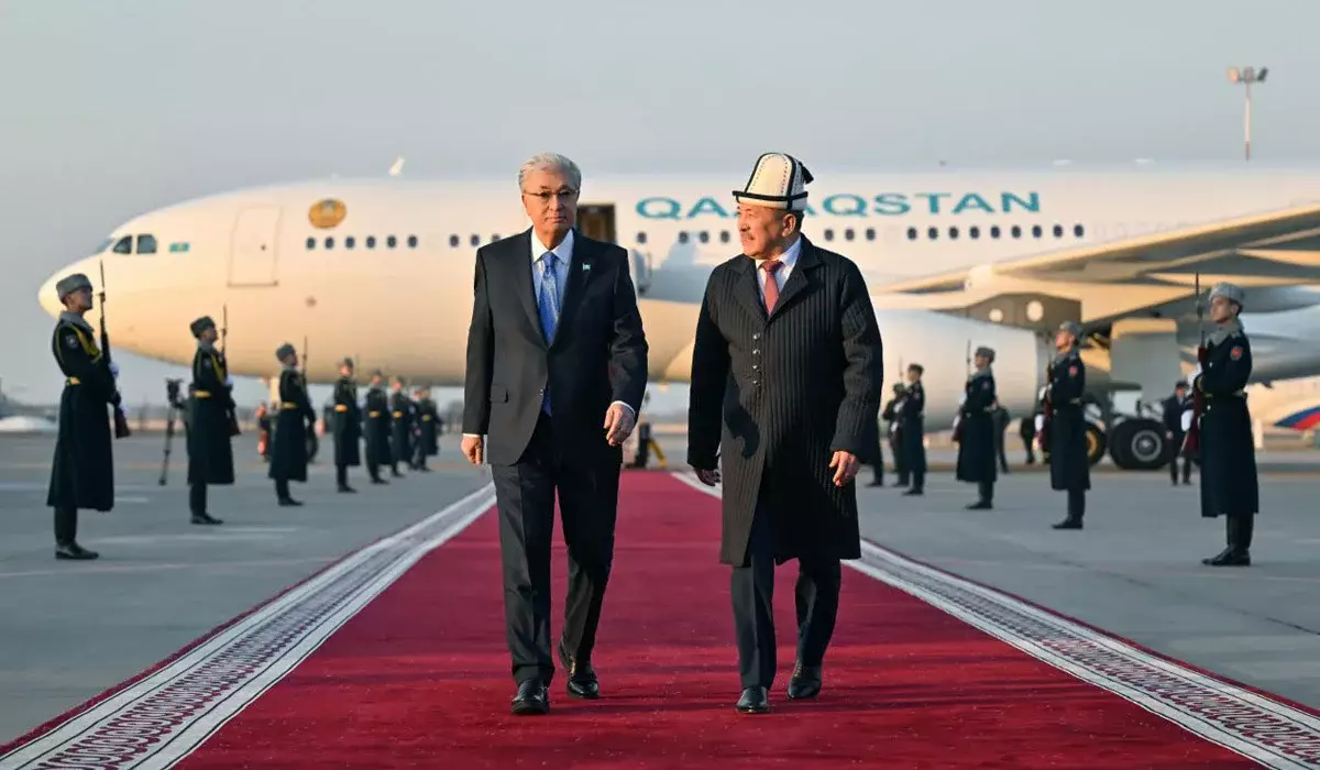 Тоқаев ҰҚШҰ Ұжымдық қауіпсіздік кеңесінің отырысына қатысу үшін Бішкекке барды