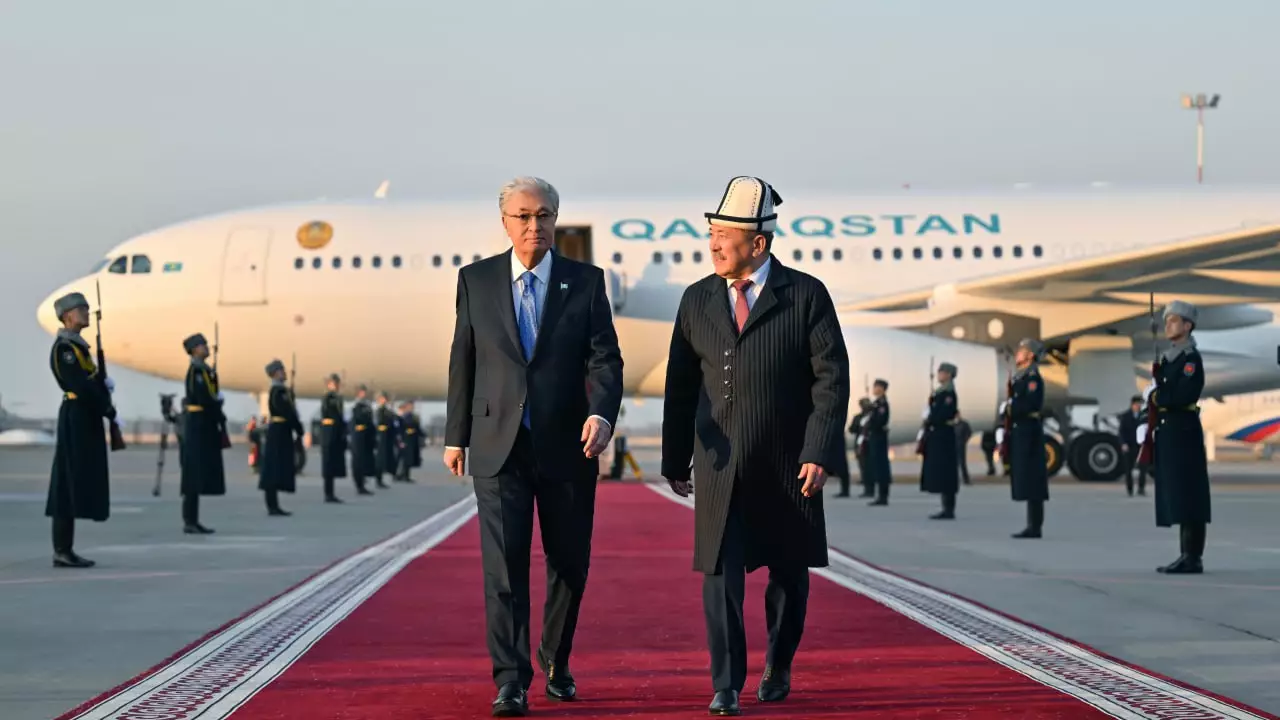 Президент ҰҚШҰ кеңесінің отырысына қатысу үшін Бішкек қаласына барды   