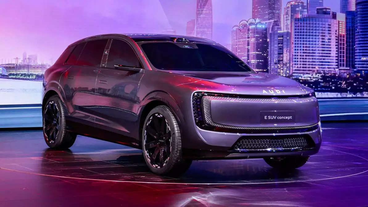 Audi Қытай нарығына арналған жаңа E SUV моделін көрсетті