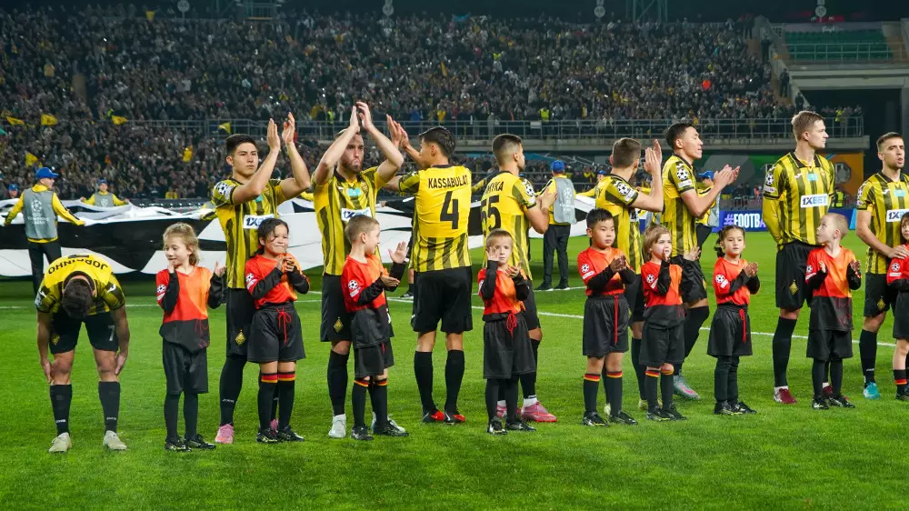 Открыт счет в матче “Копенгаген“ - “Кайрат“ в Лиге чемпионов