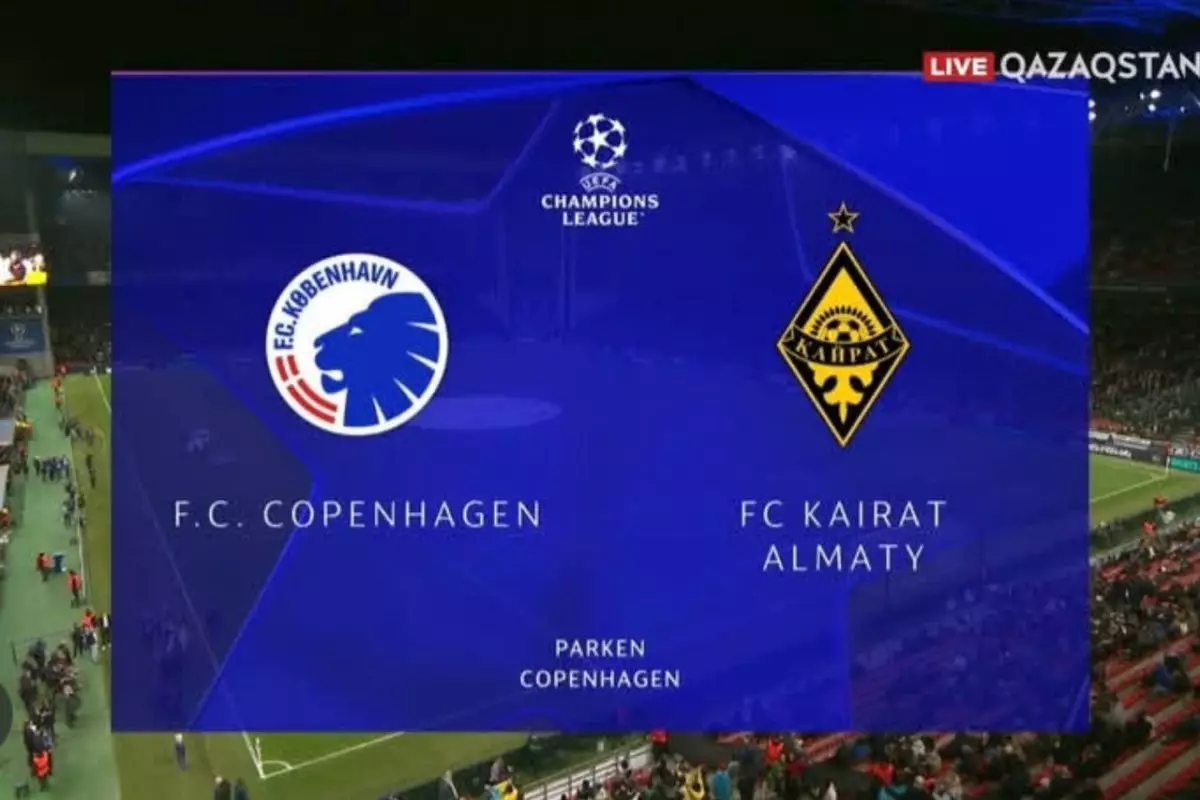 «Қайрат» «Копенгагеннен» алғашқы голды өткізіп алды