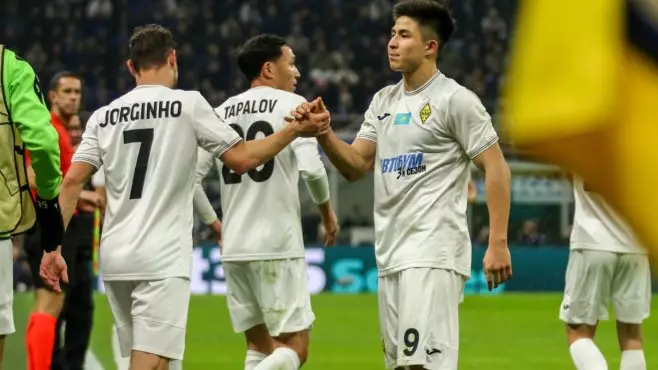 Дастан Сатпаев и Олжас Байбек забили за "Кайрат" в общем этапе Лиги чемпионов