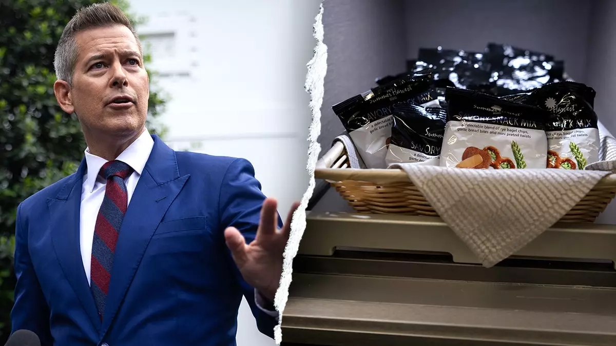 Министр транспорта раскритиковал калорийные закуски в самолётах, заявив, что они «полны масла, сахара и всякой дряни».