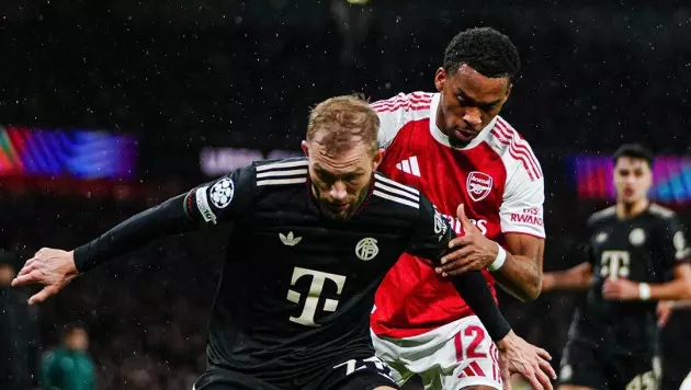 Первым поражением в Лиге чемпионов обернулся матч "Арсенал" - "Бавария"