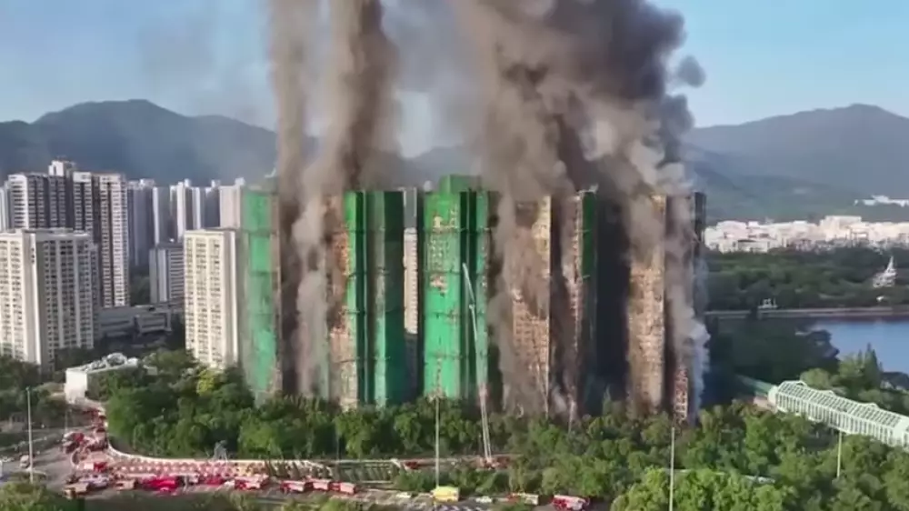 Пожар в Гонконге: число погибших возросло до 44 человек