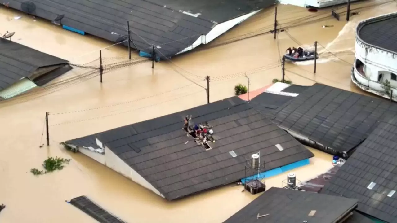 Оңтүстік-Шығыс Азия елдерін су басты