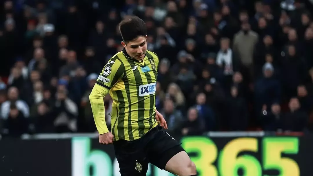 Сәтпаев Чемпиондар Лигасы тарихында гол соққан ең жас ойыншылардың үштігіне кірді