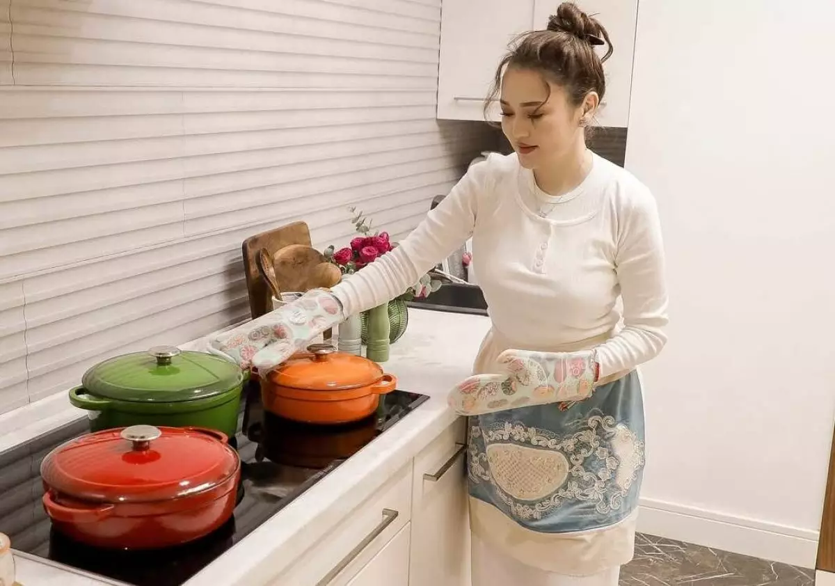 Ерке Есмахан поделилась атмосферой дома