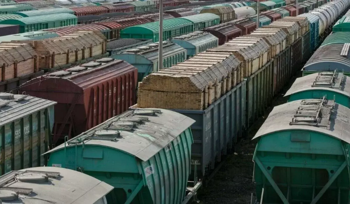 Уже больше 2,5 тысячи: количество простаивающих на станциях вагонов растет в Казахстане