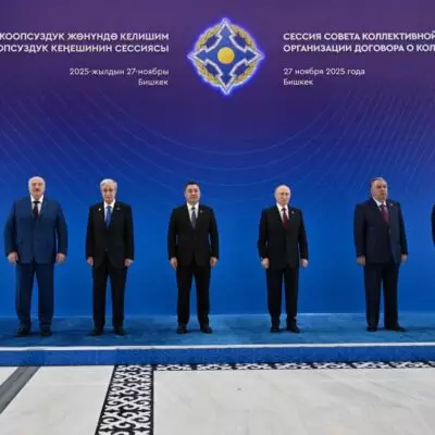 Президент Казахстана прибыл в Кыргызстан для участия в заседании ОДКБ