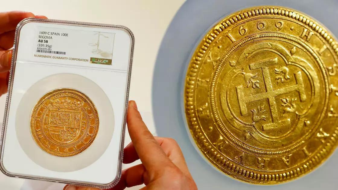 Испания королінің алтын монетасы рекордтық ақшаға сатылды