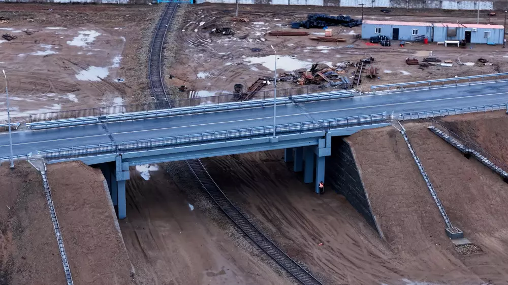 “КазАвтоЖол“ открыл обновлённую трассу к Курчатову