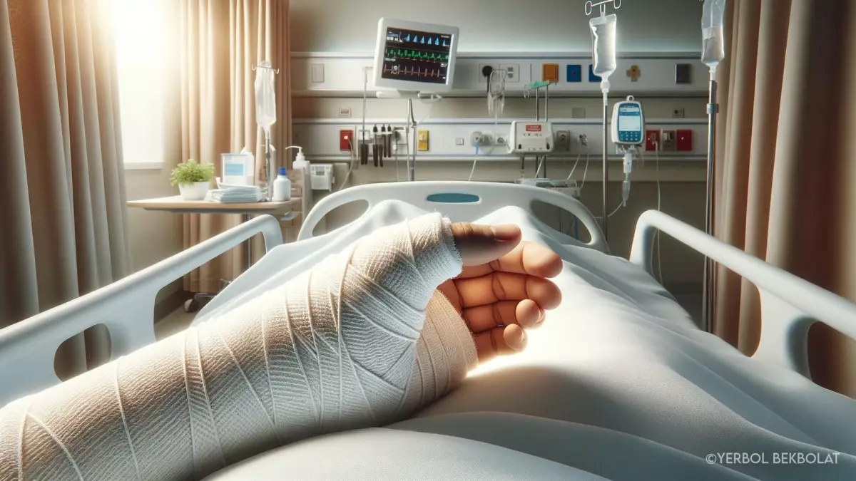 Жетісайдағы өрт: Зардап шеккен баланың жағдайы өте ауыр