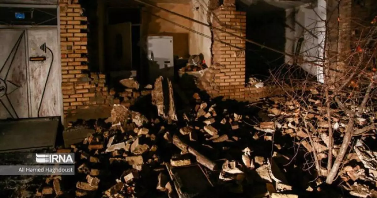  Землетрясение произошло в Иране 