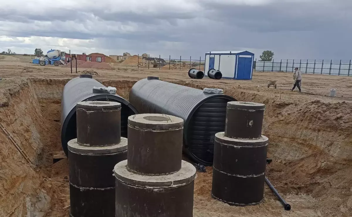 В Степногорске продолжается модернизация систем водоснабжения