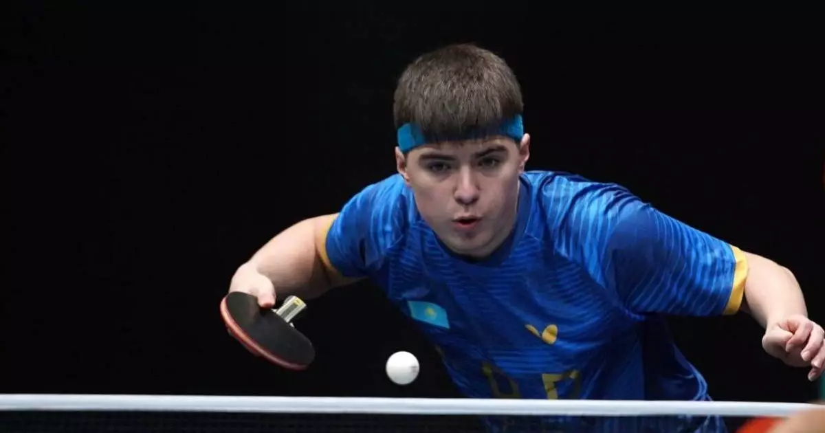  Теннисші Алан Құрманғалиев әлем чемпионатында жеңіліп қалды 