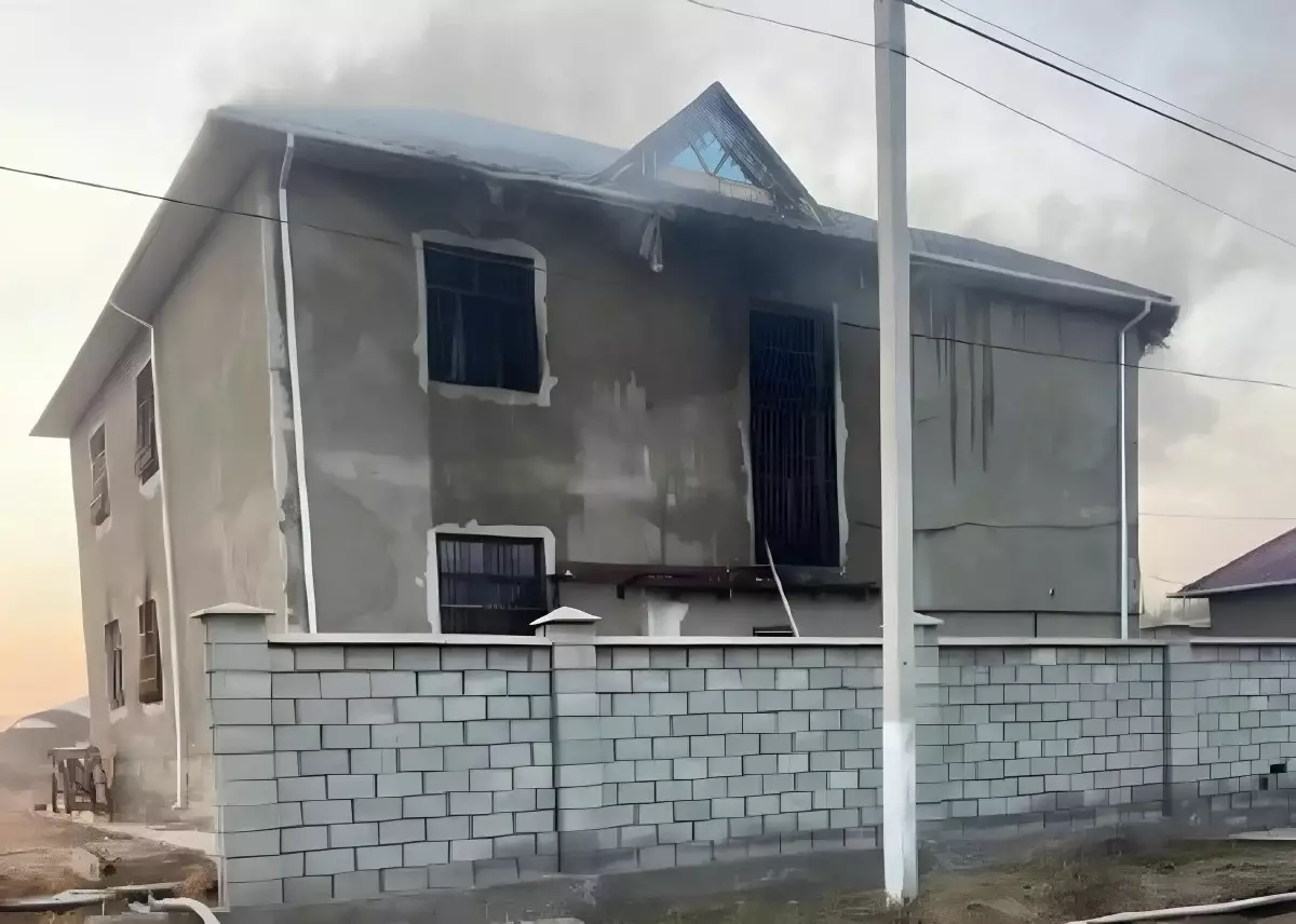 Смертельный пожар в Туркестанской области: Минздрав сообщил о состоянии пострадавших