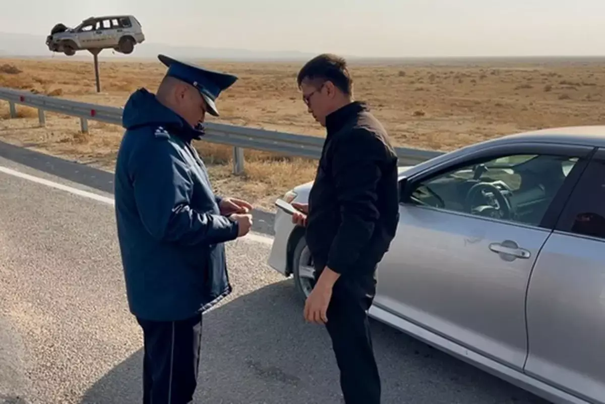 На республиканских дорогах в Мангистау усилили меры безопасности - новости на Lada.kz 27.11.2025