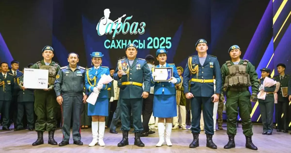  «Сарбаз сахнасы – 2025» фестивалінің жеңімпаздары марапатталды 