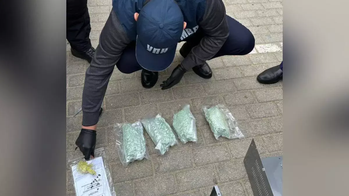 Ақтауда күдіктіден "синтетиканың" ірі партиясы тәркіленді