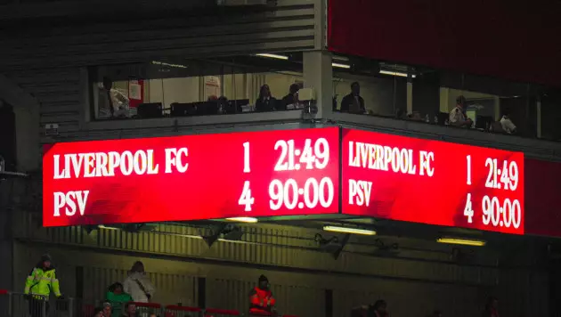 "Ливерпуль" потерпел разгром и повторил ужасный антирекорд