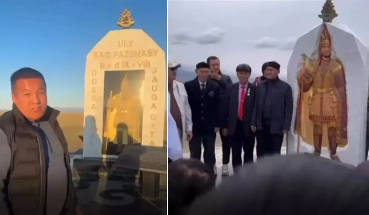 Зайсанда 7,5 млн теңгеге белгітас орнатқан шеберлер желідегі даудан кейін қолақыларын әрең алған