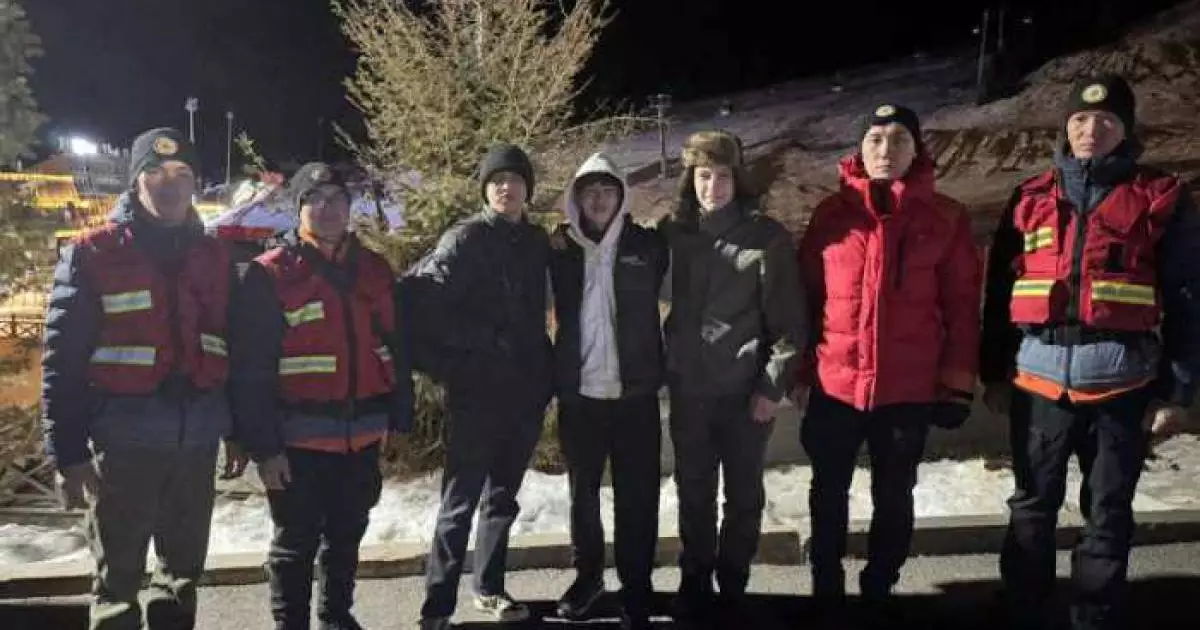  Алматы тауларында туристер адасып кетті 