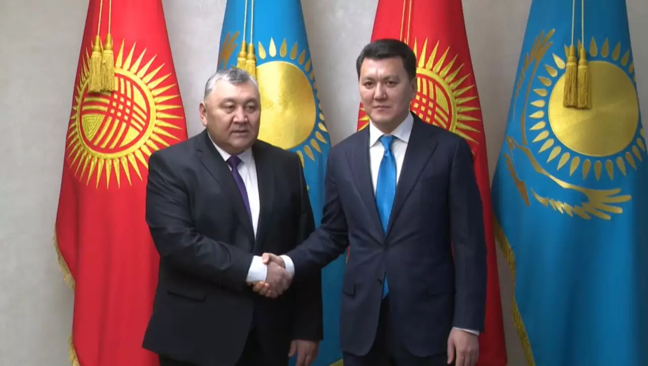 Ерлан Қарин Қырғызстанның Мемлекеттік хатшысымен кездесті
