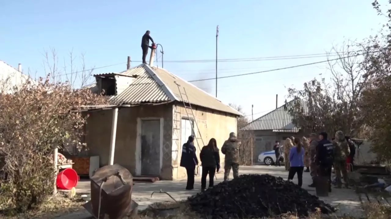 Семь человек отравились угарным газом в Туркестанской области