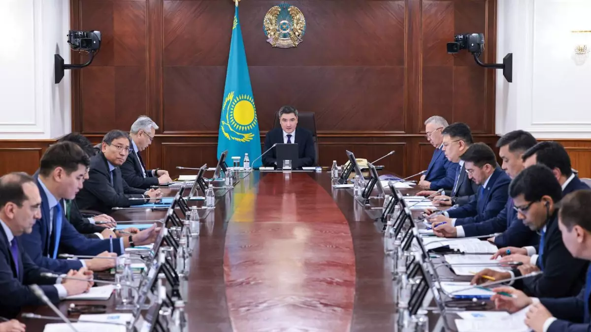 Үкіметте 2,7 трлн теңгені қамтитын жобалар талқыланды